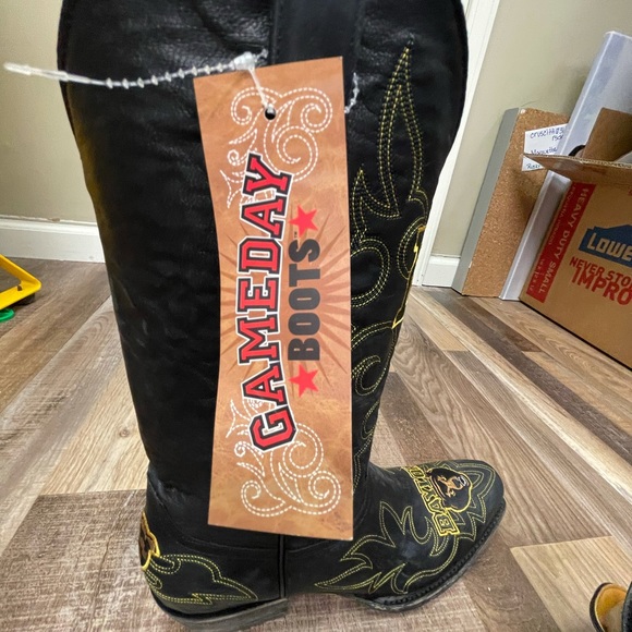 Baylor University Bears Gameday Boots Cowboy Boots NWT - Picture 11 of 15